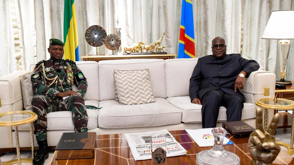 Gabon RDC le Gén Oligui Nguema convié à l investiture de Félix