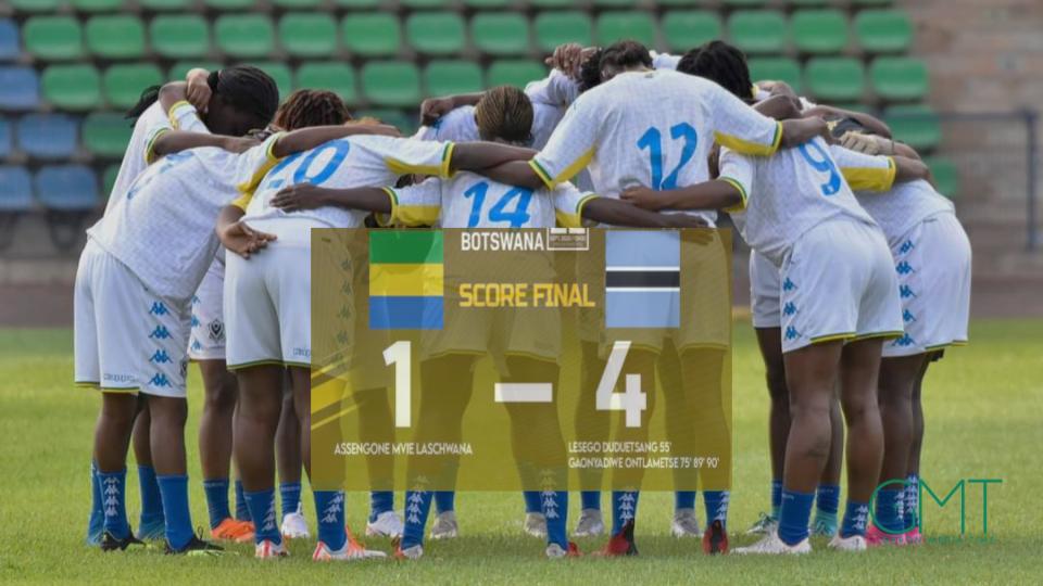 Elim CAN F Minine 2024 Le Gabon Humili 1 4 Par Le Botswana   Gabon Gabonmediatime Pantheres Du Gabon Contre Le Botswana 