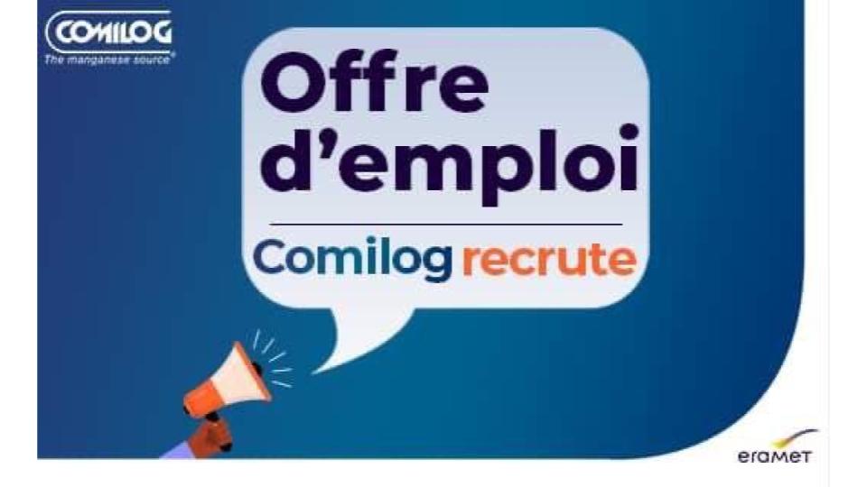 Offre d'emplois Comilog