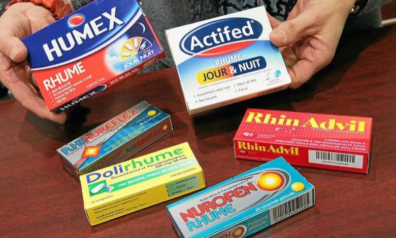 Santé : une alerte lancée sur des médicaments contre le rhume